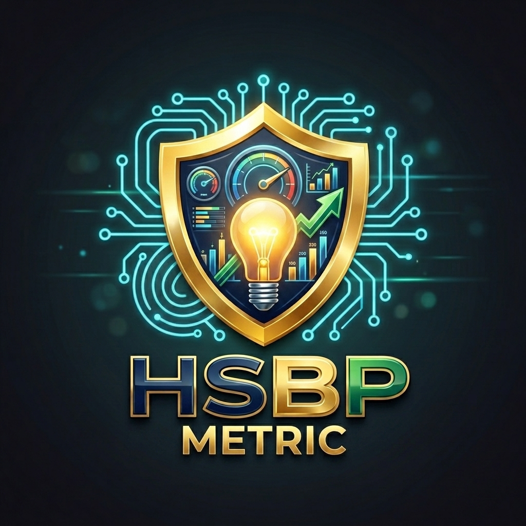 HSBP Metric 3D Logo